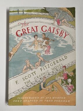 The Great Gatsby Graphic Novel F. Scott Fitzgerald - Illustrated By Aya Morton